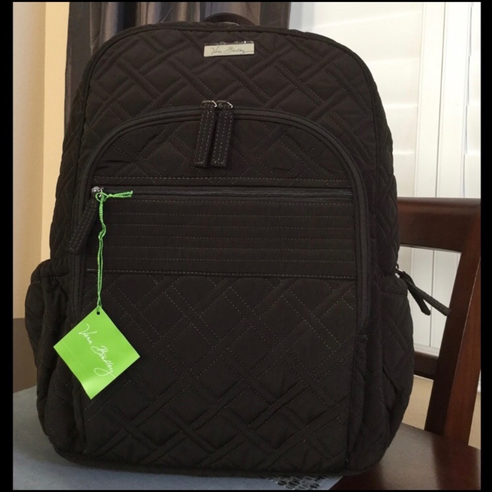 NWT Microfiber Vera Bradley Campus Backpack